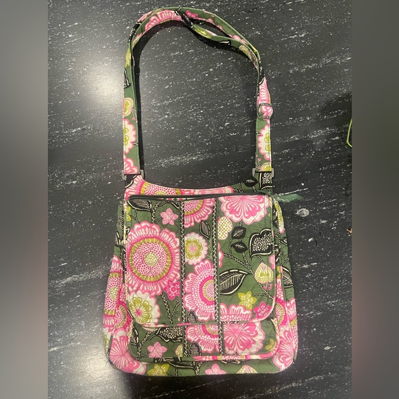 Vera Bradley Handbags - Vera Bradley Olivia Pink Mailbag Crossbody